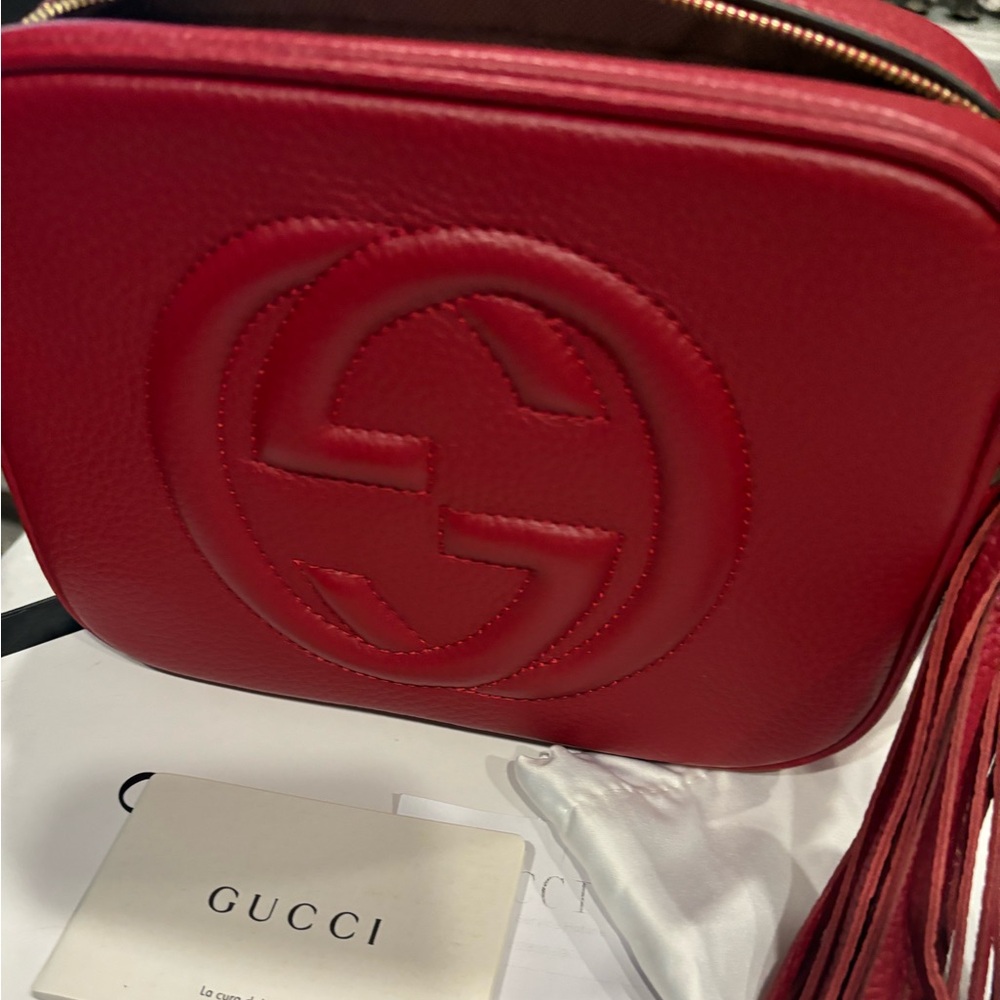 Gucci Leather Soho Disco Bag